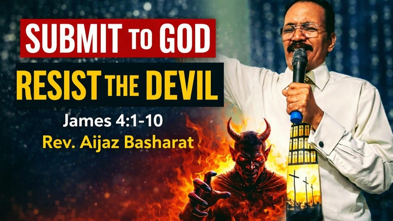 Submit to God, Resist the Devil | James 4:1–10 | Rev. Aijaz Basharat