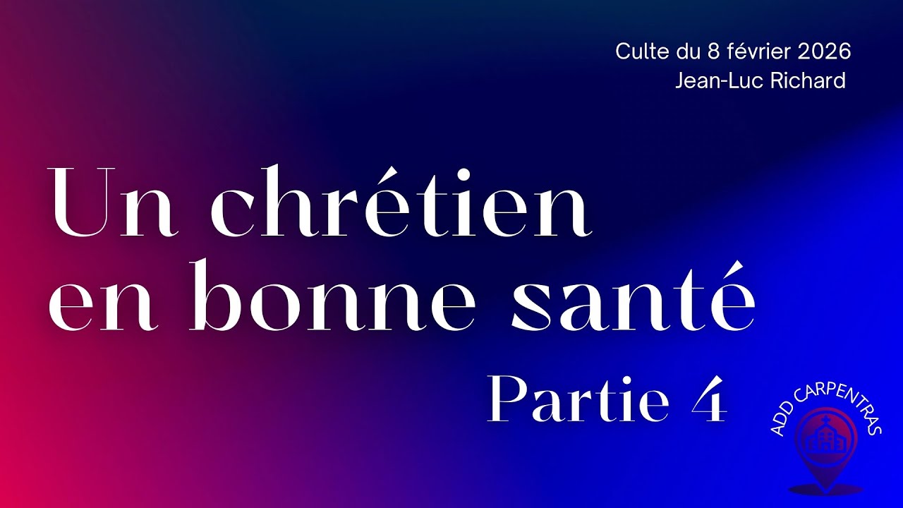 Culte du 08/02/2026