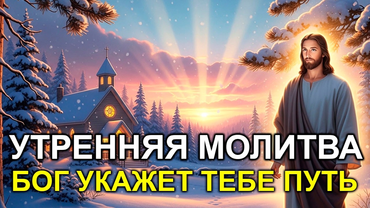УТРЕННЯЯ МОЛИТВА Всё сложится ЛУЧШЕ, чем ты мечтаешь! Бог уже начал действовать