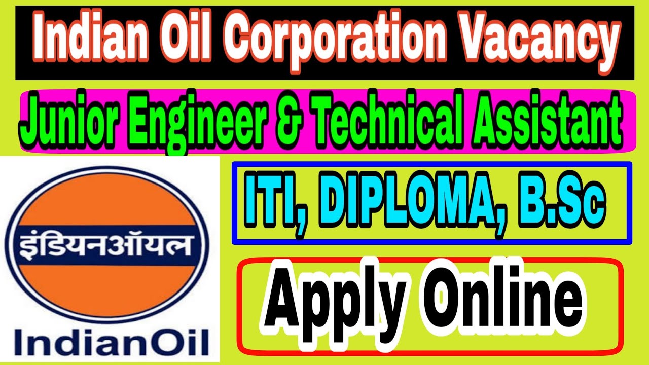 indian oil corporation vacancy 2020|| IOCL Technician Junior engineer recruitment 2020