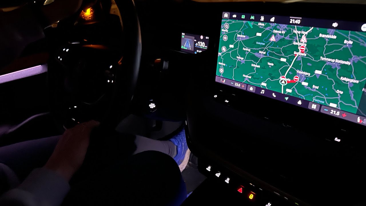 Skoda Enyaq night Drive
