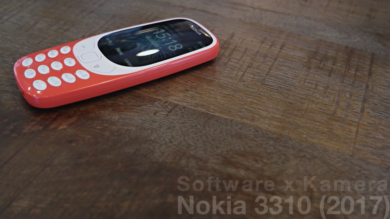 Nokia 3310 (2017) - ein Blick auf Software, Kamera und ein kurzes hands on | Nokia Series 30+