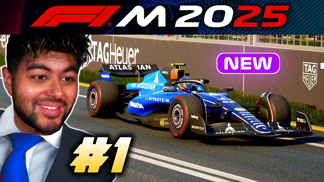 F1 Manager: 2025 DLC Career Mode Part 1: A NEW Story Begins!