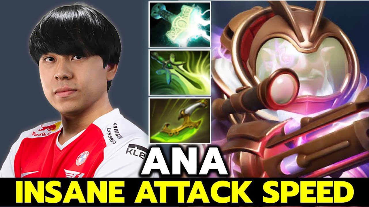 ANA [Sniper] Carry Max Attack Speed Destroys Pub Game - 7.33 (Fullmatch)
