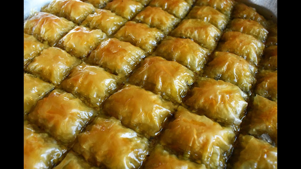 Easy Baklava Recipe - How to make Baklava