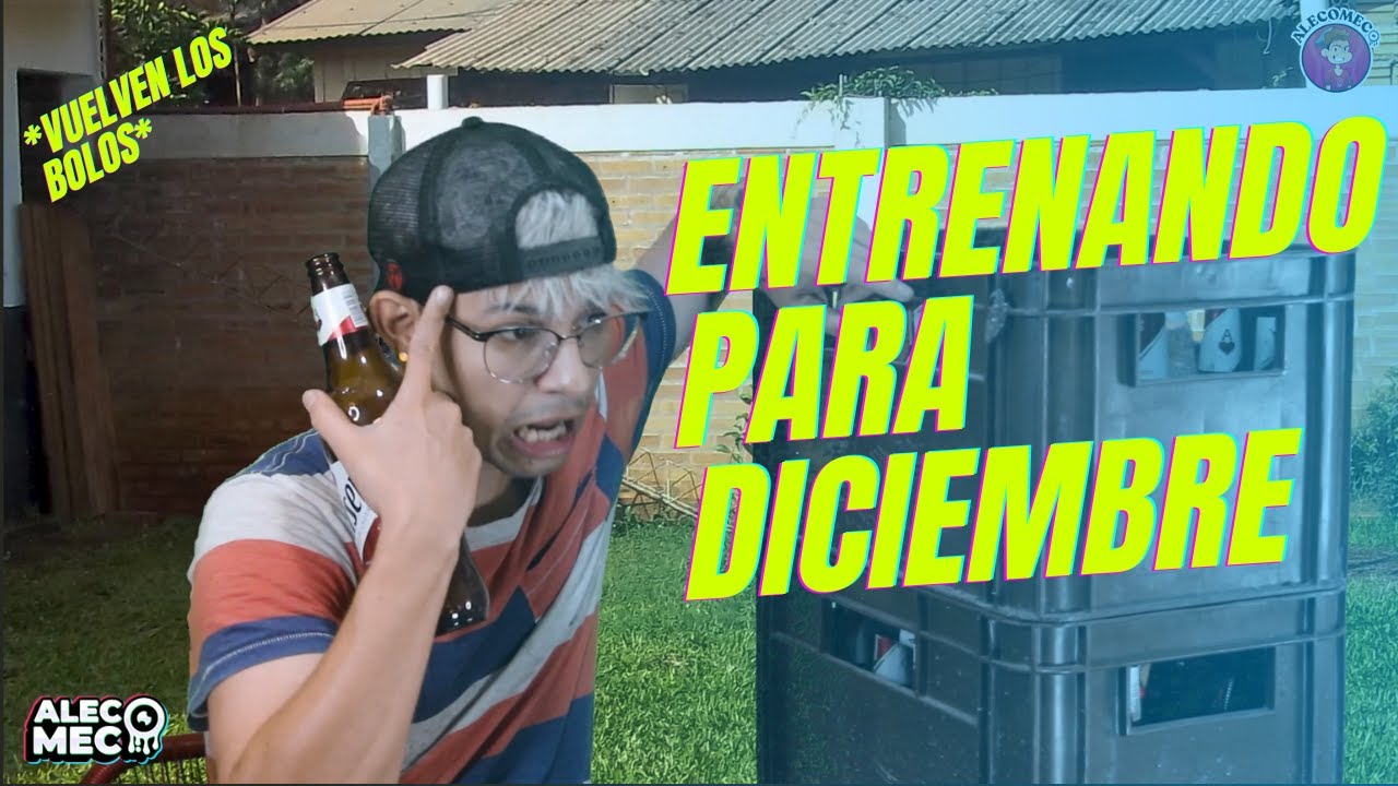 ENTRENAR PARA PONERSE BORRACHO EN DICIEMBRE