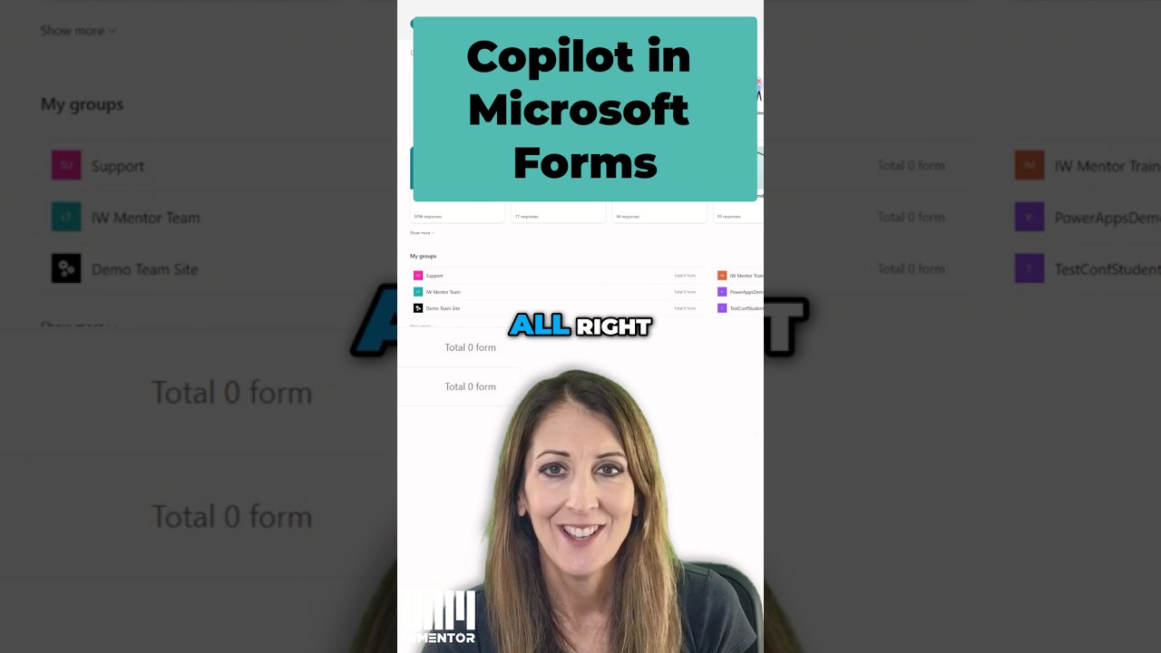 Microsoft Forms Copilot - Create Surveys FAST with AI!