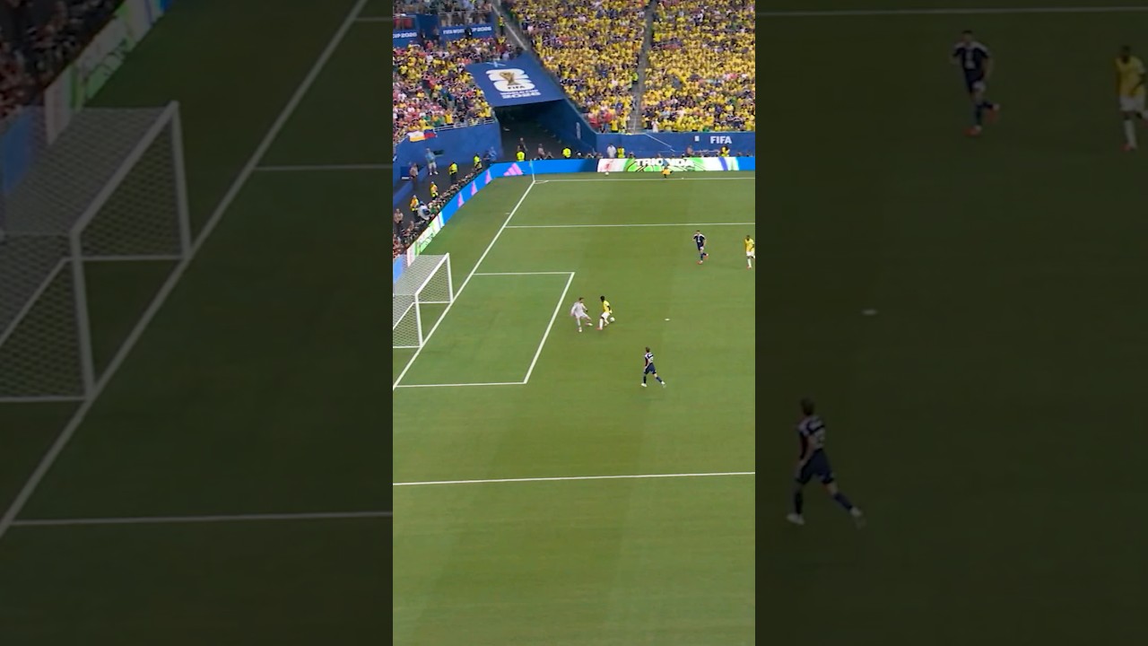 Vini Jr opens the score for Brazil against Scotland #FIFAWorldCupOnYT