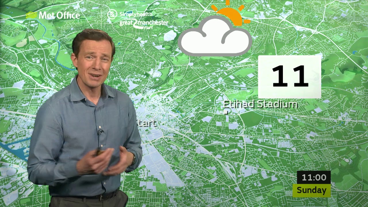 Simplyhealth Great Manchester Run 2019 | Met Office Weather Forecast | Great Run