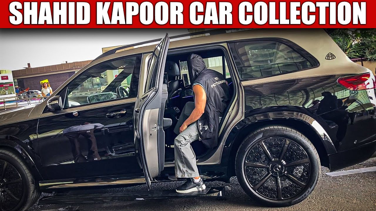 Shahid Kapoor New Car Collection - Only Actor to Own 3 Mercedes Maybach