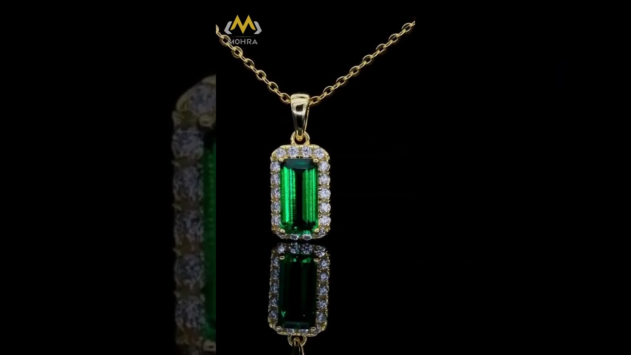 Emerald Jewelry Collection | New Jewellery Design | Bridal Jewelry Set