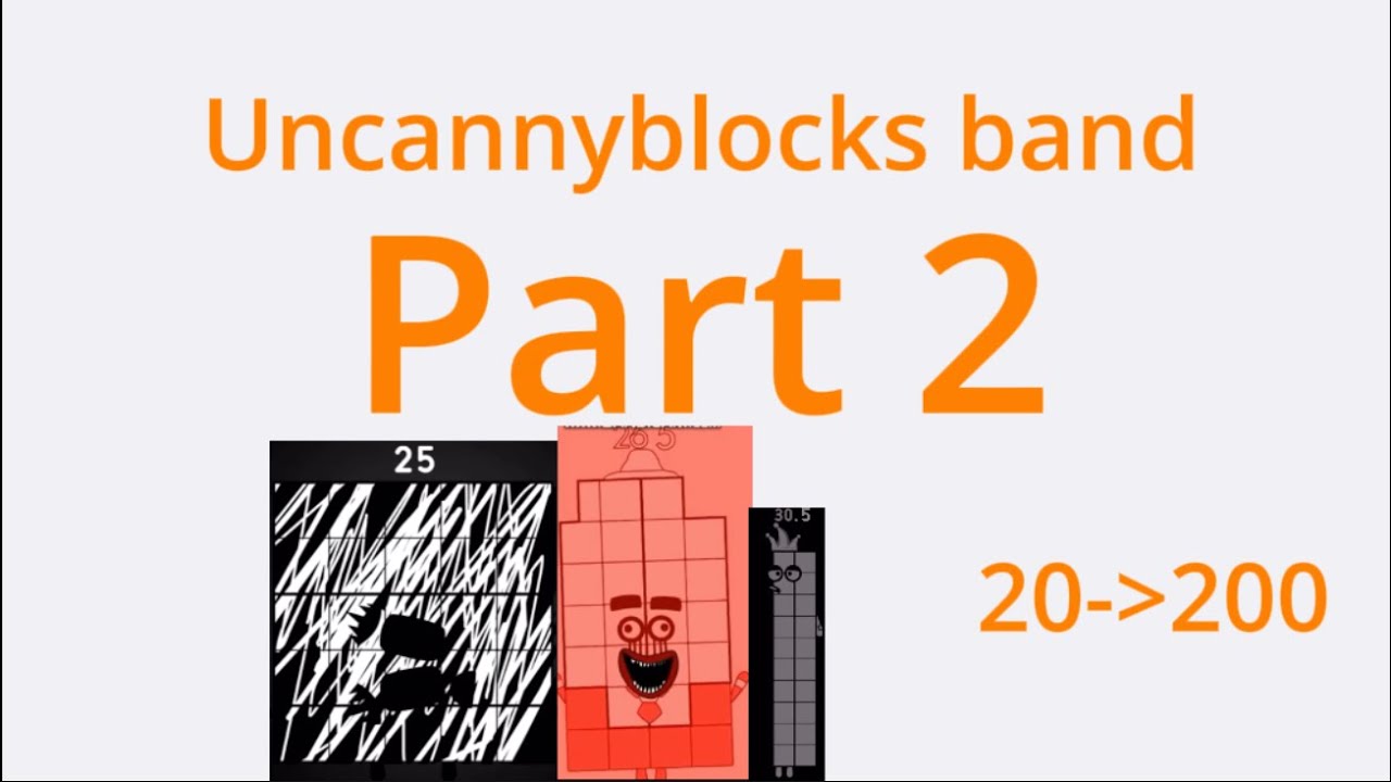 Uncannyblocks band ALL STARS! Part 2 20-200