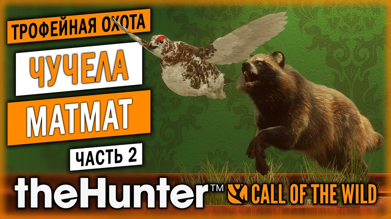 ТРОФЕЙНАЯ ОХОТА И КОМПОЗИЦИИ ИЗ ЧУЧЕЛ ОТ МАТМАТ! | theHunter Call of the Wild 🦆 | (часть 2)