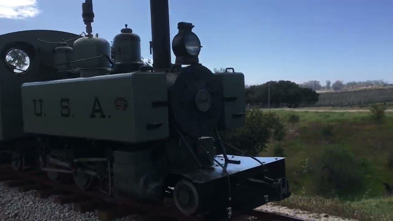 Davenport WWI Trench Engine at Norgrove Railway Part I.  3/5/22