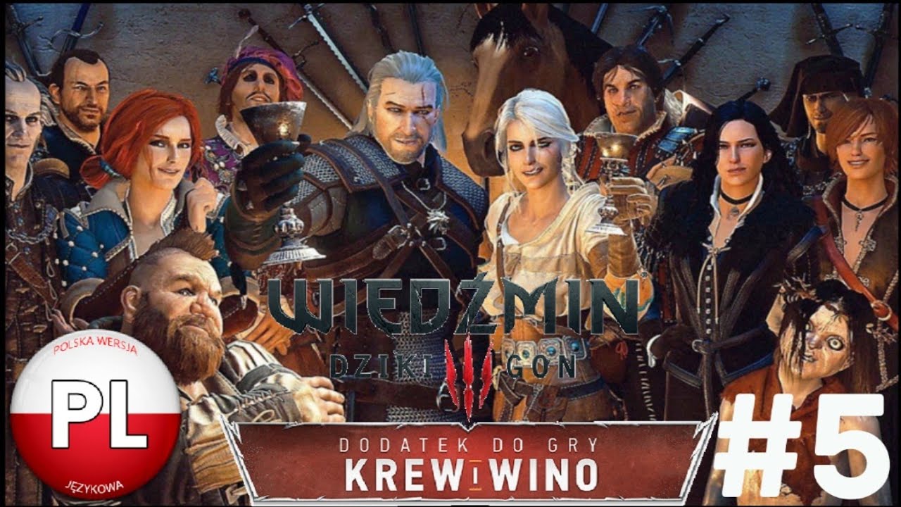 WIEDŹMIN 3 KREW I WINO OSTATNI RAZ PRZED NOWYM DLC (  5 ) PS5 PL