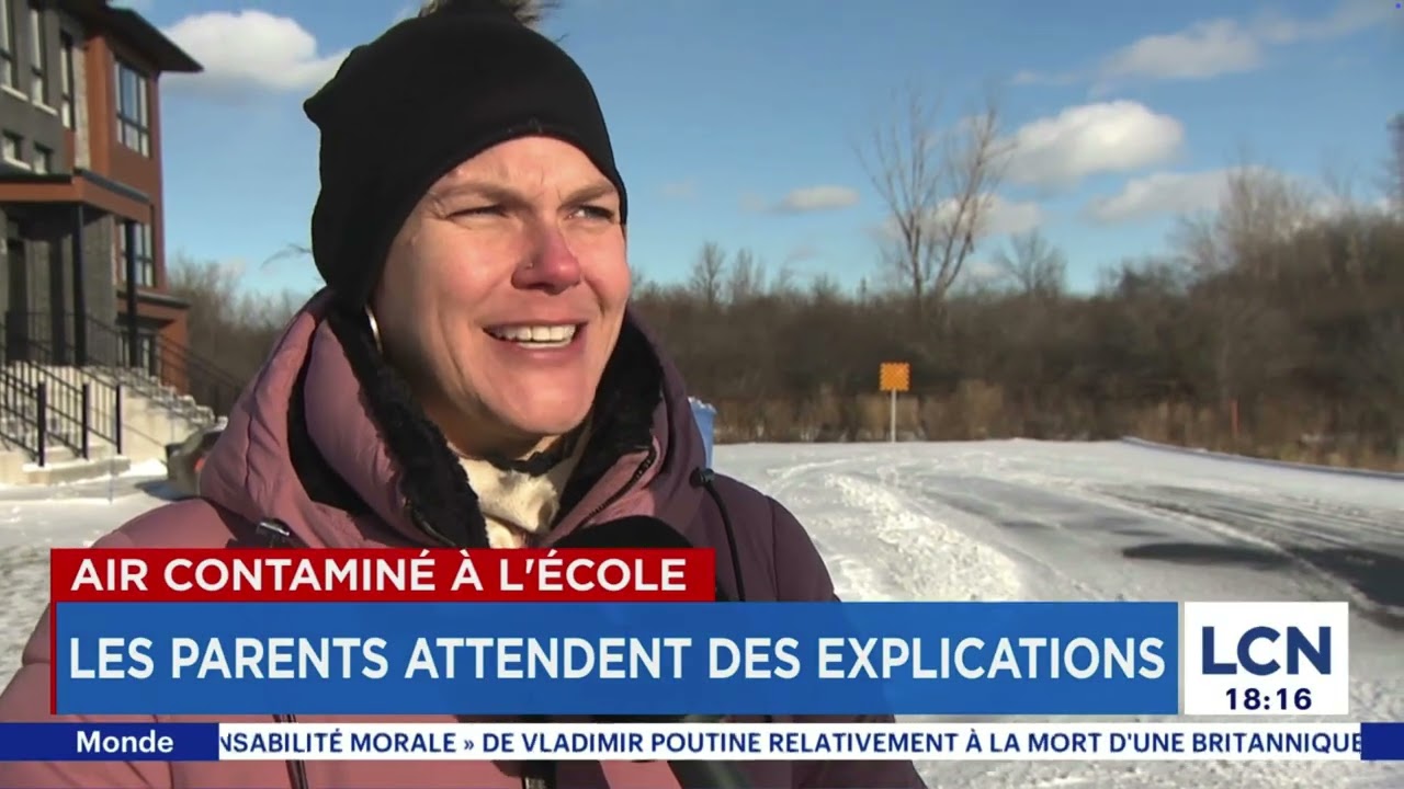 TVA 18 h du 4 décembre 2025 | Reportage : Qualité de l'air à l'école Notre-Dame-de-la-Paix