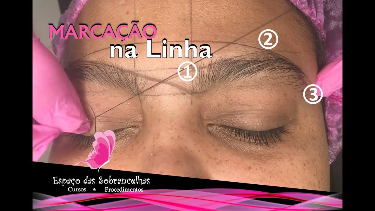 Marcação de Sobrancelha na Linha - Super Fácil