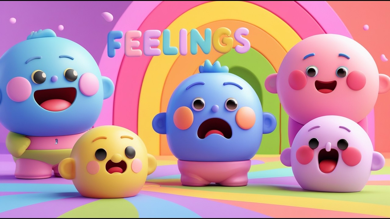 Feelings Song for Kids 😊 | Learn Emotions the Fun Way | Preschool Learning | Laddu TV