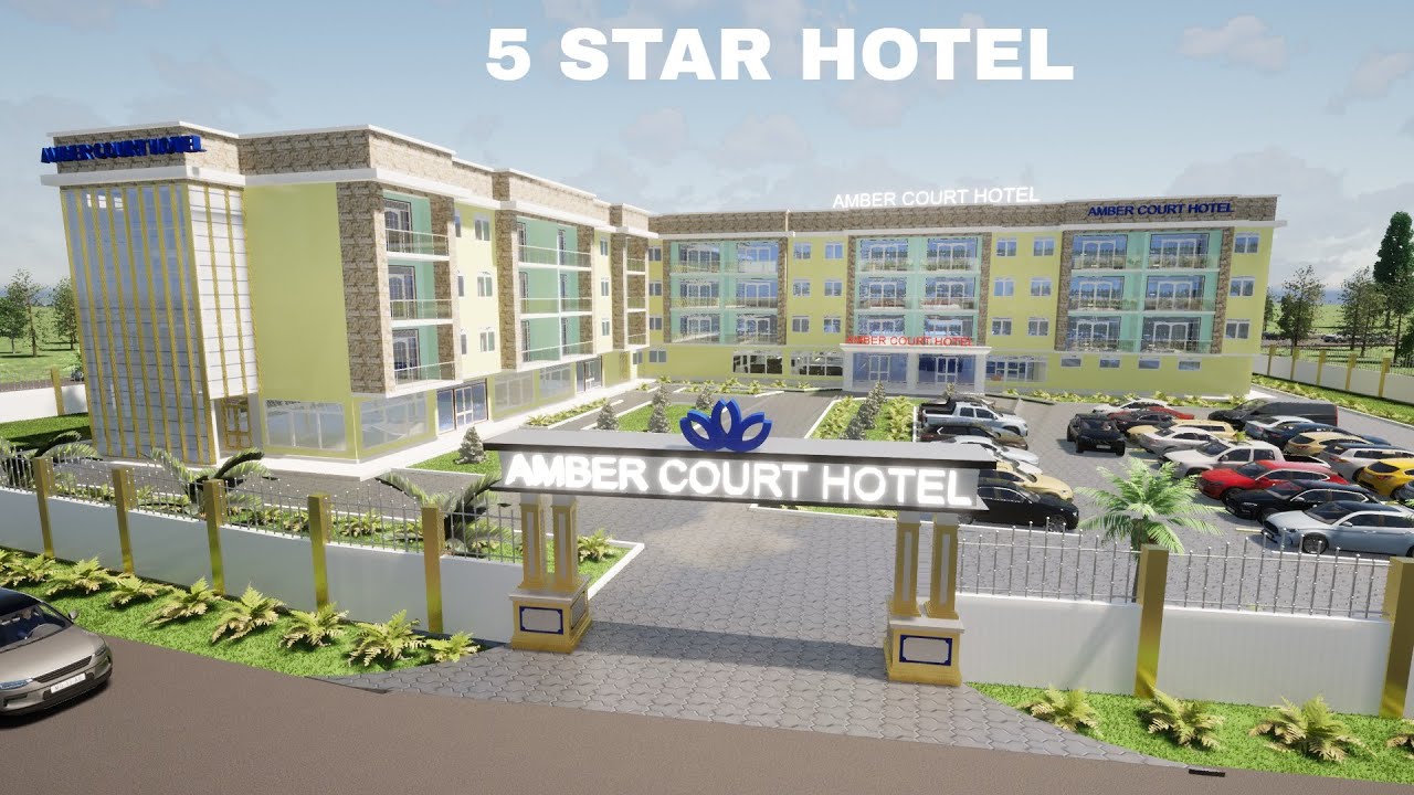 Hotel Design: A Five Star Hotel | Exterior  Animation