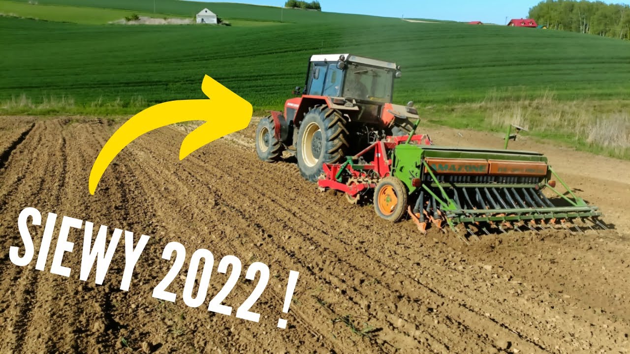Siewy 2022! Zetor 12245/Unia/Amazone D8 3m.
