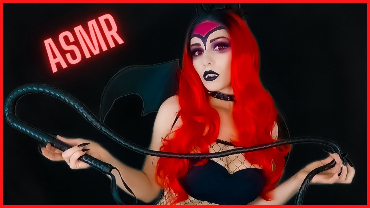 ASMR roleplay | SUCCUBUS helps you sleep | kisses