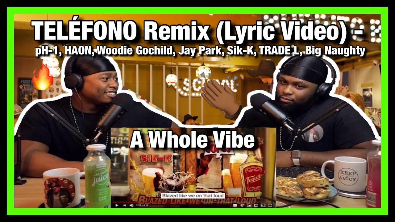 TELÉFONO Remix (Lyric Video) - pH-1, HAON, Woodie Gochild, Jay Park, Sik-K, Etc..|Brothers Reaction