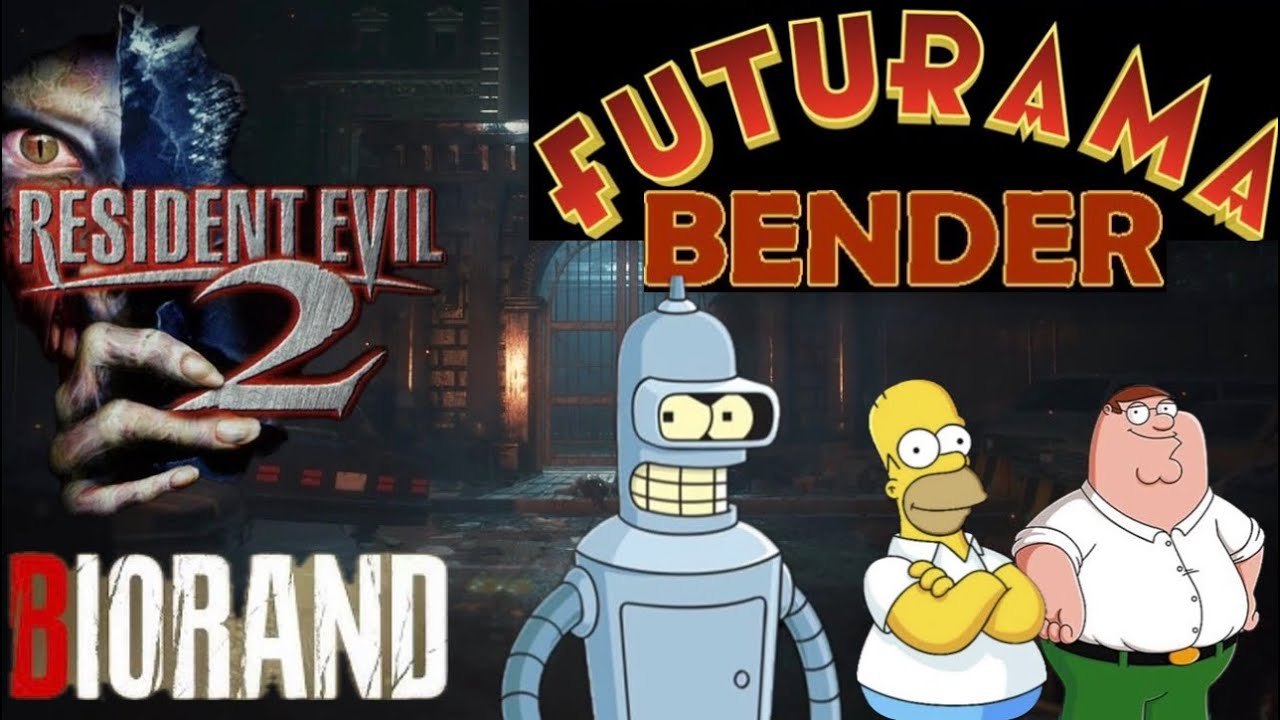 Resident Evil 2 | BioRand | Bender (Futurama) featuring Homer Simpson and Peter Griffin
