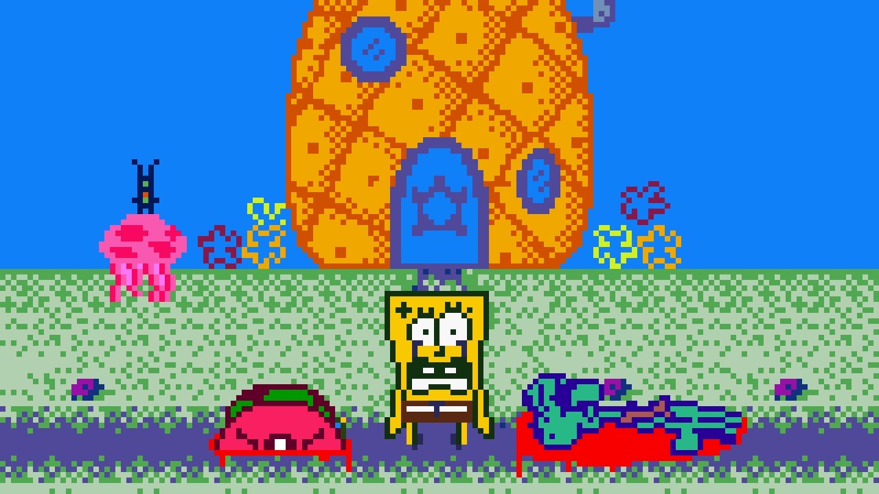 Absorbent, Yellow, and Mentally Lost (Insanity, but it's a SpongeBob cover)