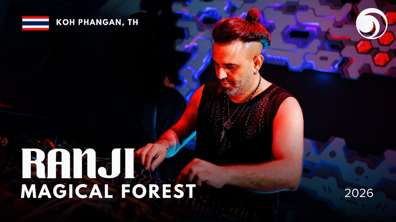 Ranji live for Halfmoon Festival at Koh Phangan, Thailand (Magical Forest stage)
