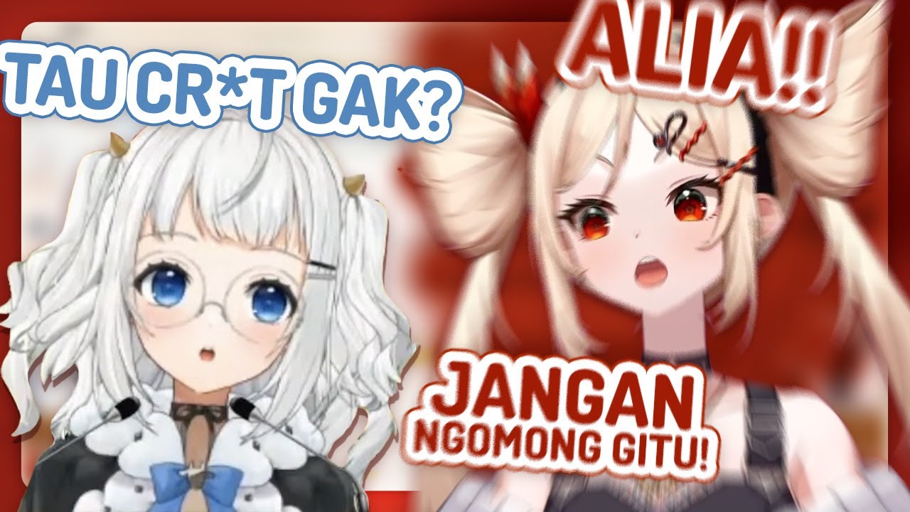 Salah Ngomong Dikit Di Stream Idol [Pia Meraleo & Alia]