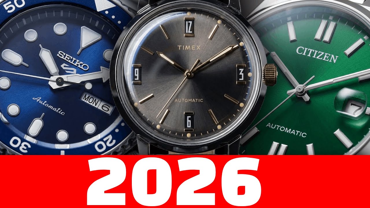 5 Meilleures Montres AUTOMATIQUES à moins de 250€ pour 2026