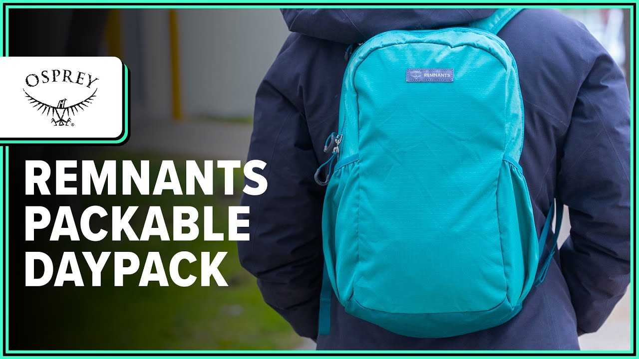 Osprey Remnants Packable Daypack Review (3 Weeks of Use)