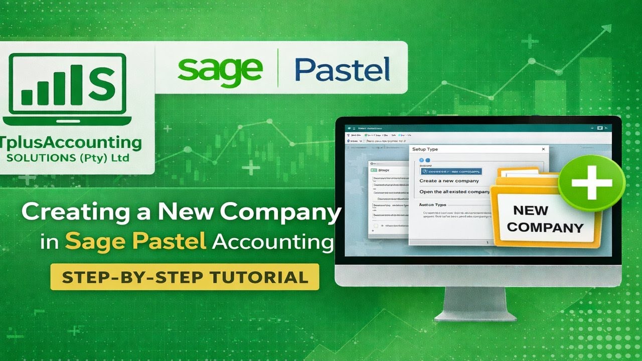 👉 Создание новой компании в Sage Pastel Accounting | Пошаговое руководство