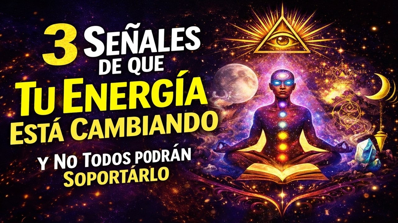 “3 Señales de que Tu Energía Está Cambiando y No Todos Podrán Soportarlo”