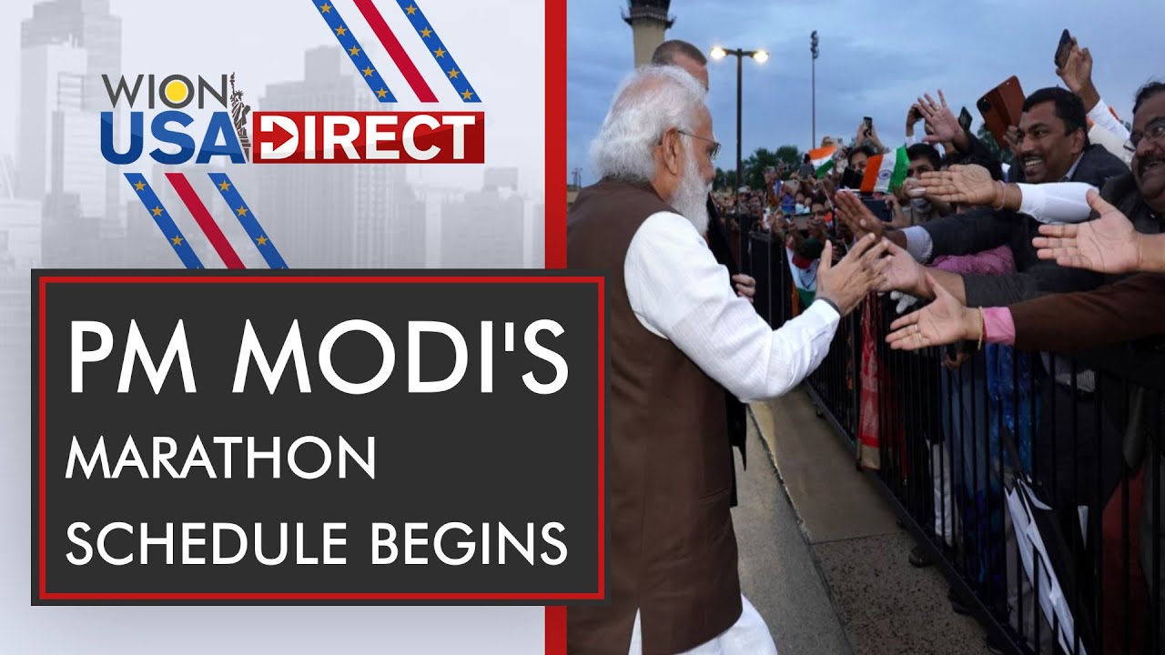 Indian PM Narendra Modi's US visit begins, big bilaterals and QUAD summit lined up | WION-USA Direct