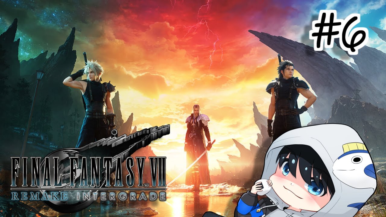 【FINAL FANTASY VII REBIRTH】初見FF7！星を救う旅でピアノに苦戦しているのはこの男～！【しーちきん＝つな】