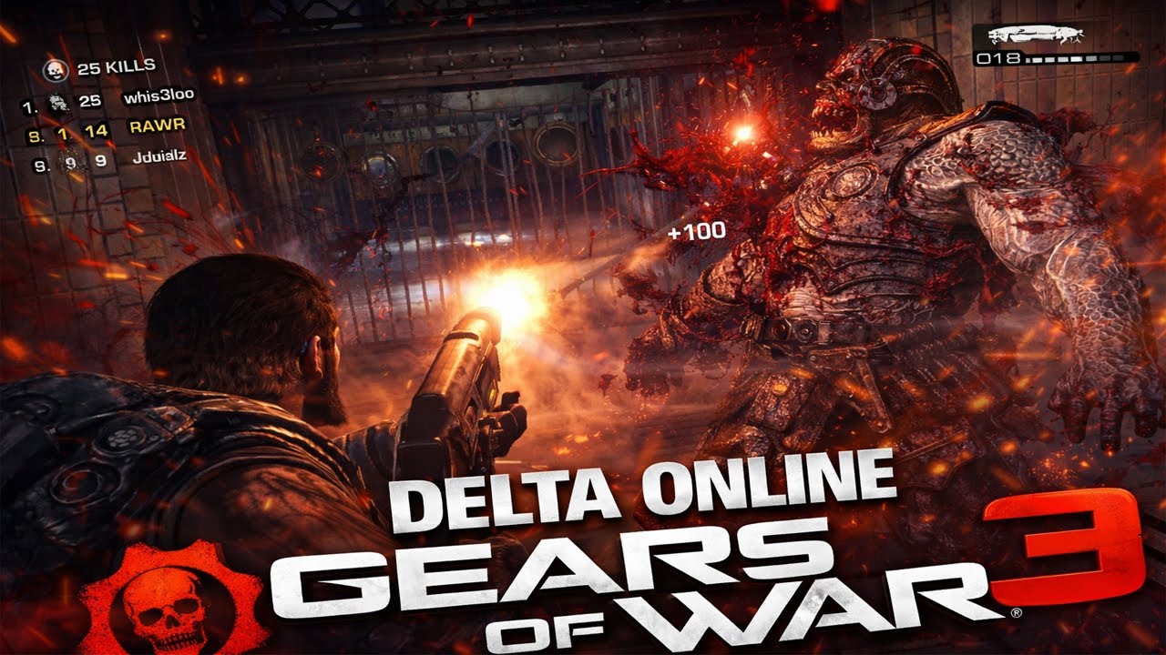 Новое обновление Gears of War 3 Delta Online просто невероятное!