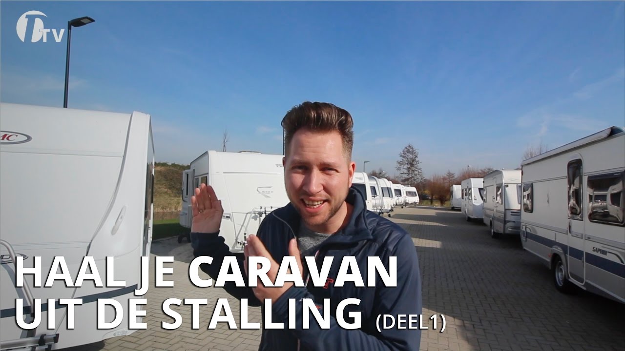 Het is tijd om de caravan uit de caravanstalling te halen! (deel 1)