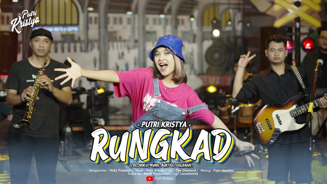 Putri Kristya - RUNGKAD (Official Live Music)