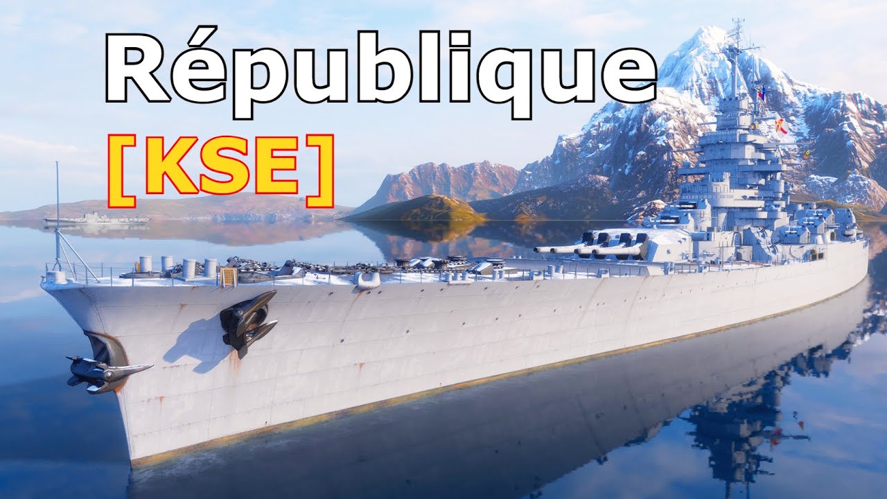 World of WarShips R&eacute;publique - 3 Kills 299K Damage