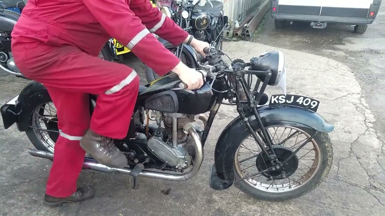 1936 Rudge Special 500cc у Энди Тирнанса #07896RUW