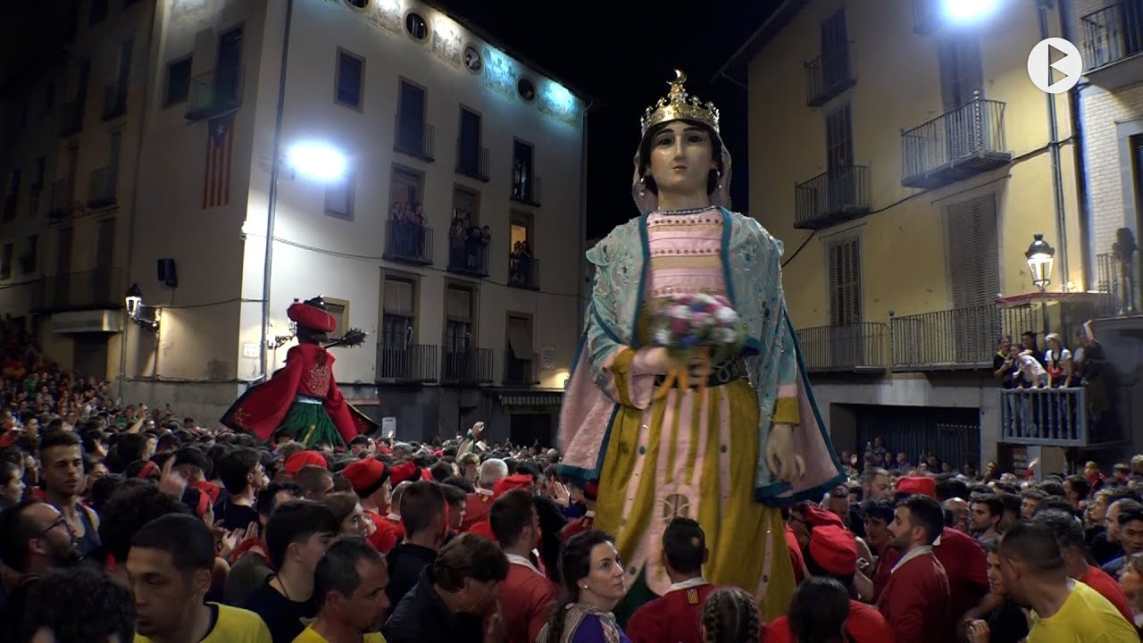 La Patum 2024. Passada de Dimecres a la nit