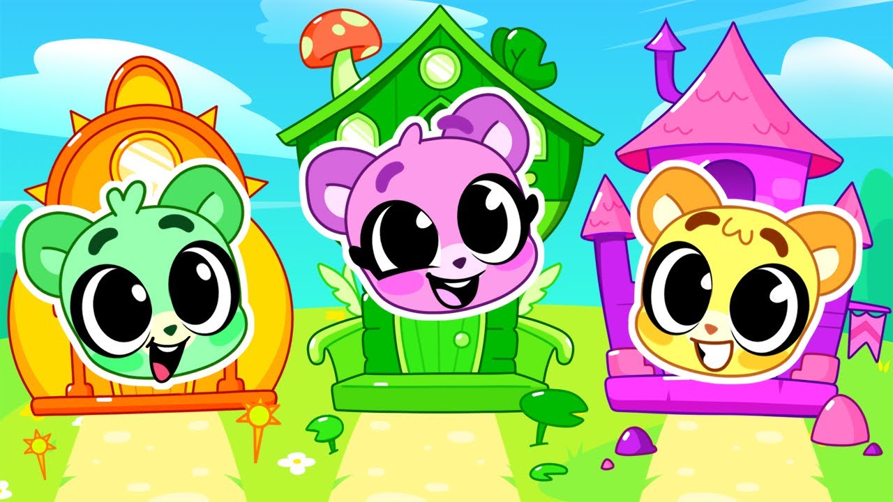 Giant Dollhouse Party for Kids | Educational Cartoons for Kids 📚 Shiny Box TV