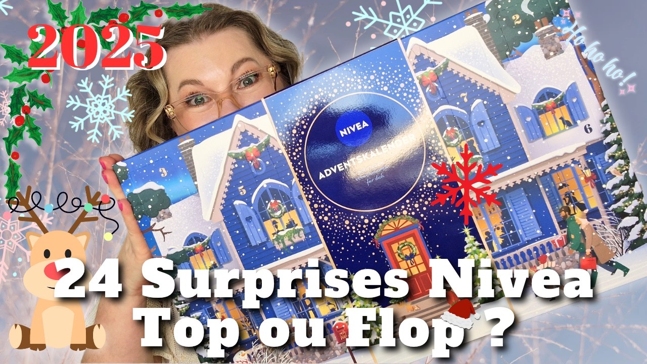 Calendrier de l’Avent Nivea 2025 🎁 Unboxing & Test complet !