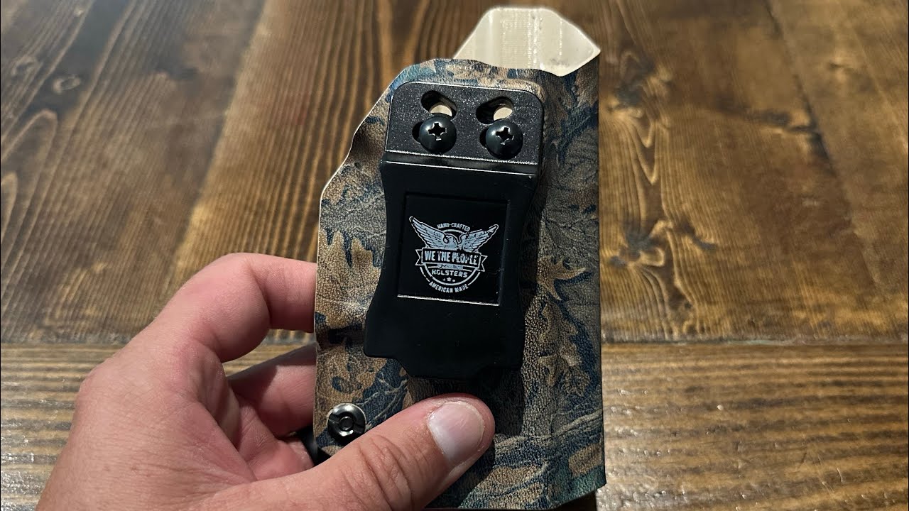 How To Adjust IWB Holster Clip from We The People Holsters
