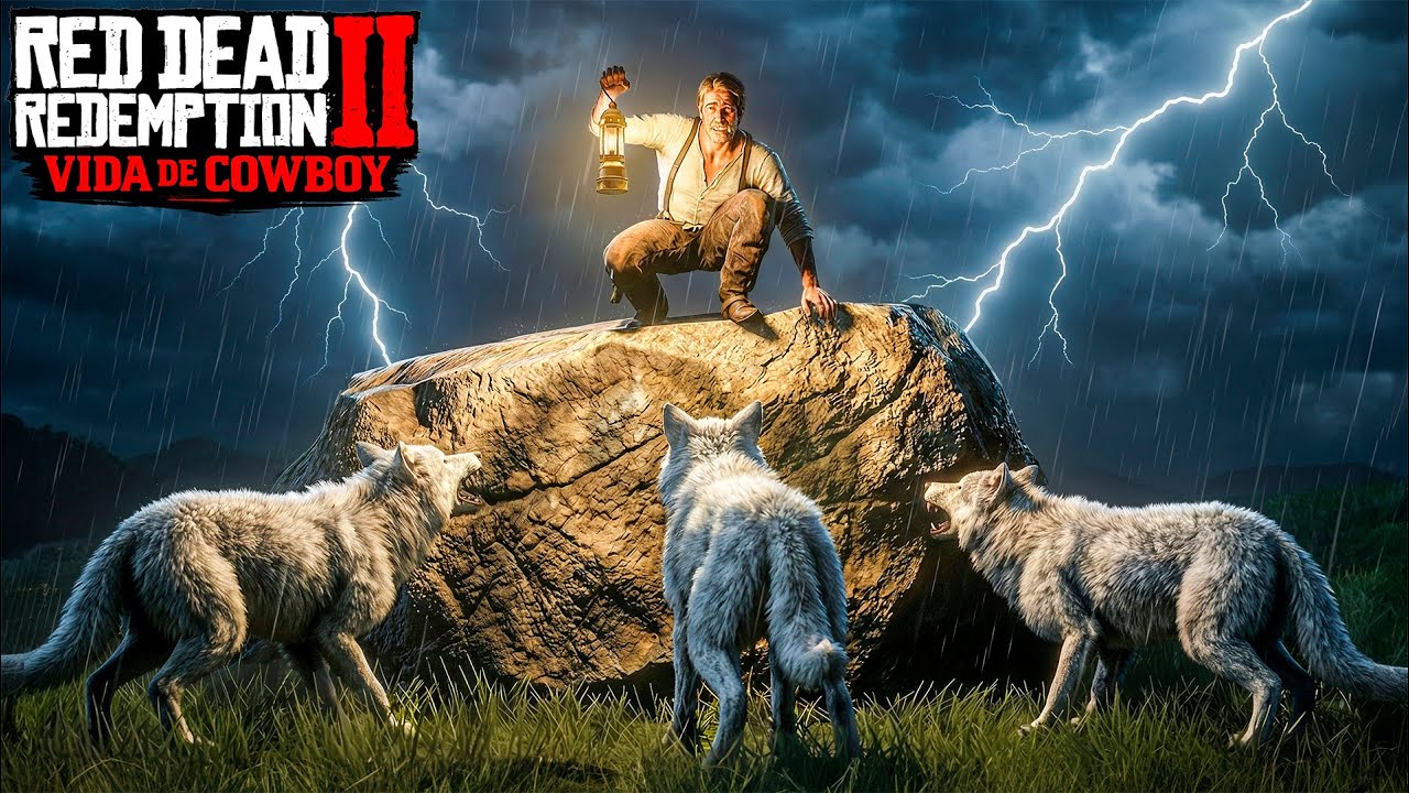 RED DEAD REDEMPTION 2 | VIDA DE COWBOY - O ATAQUE DOS LOBOS! - #02