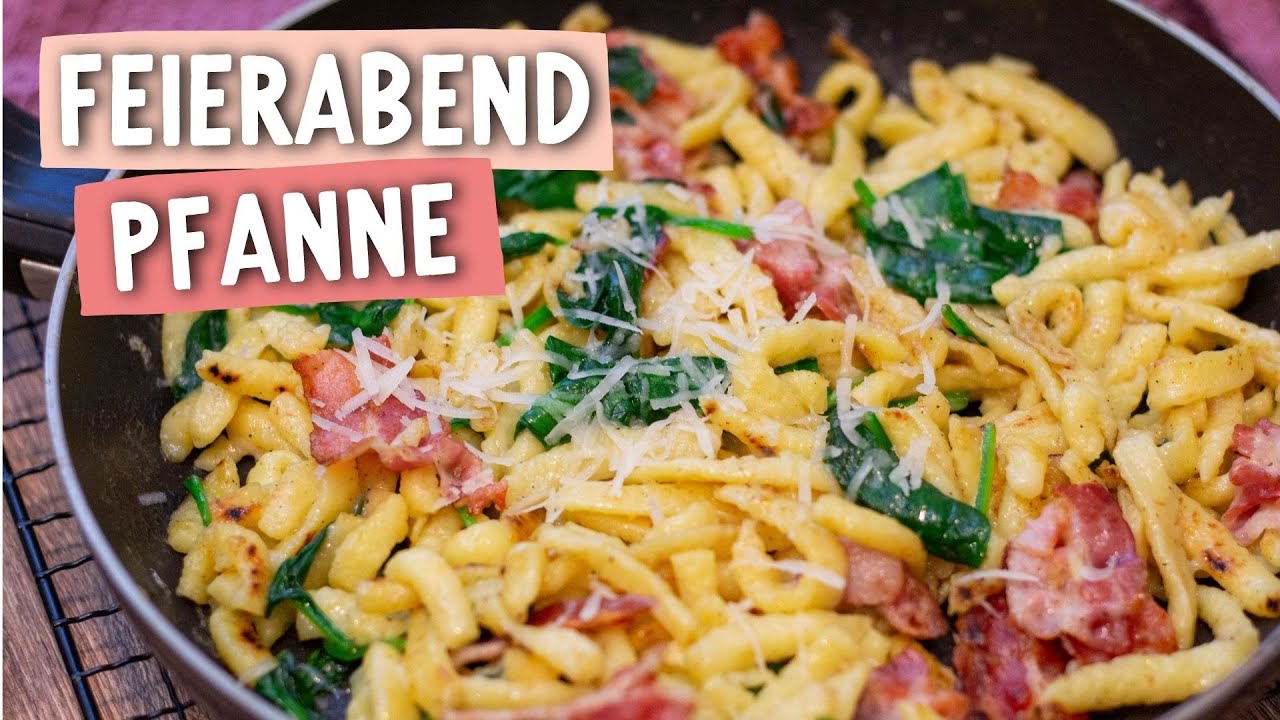 10 Minuten Spätzle Pfanne für den Feierabend