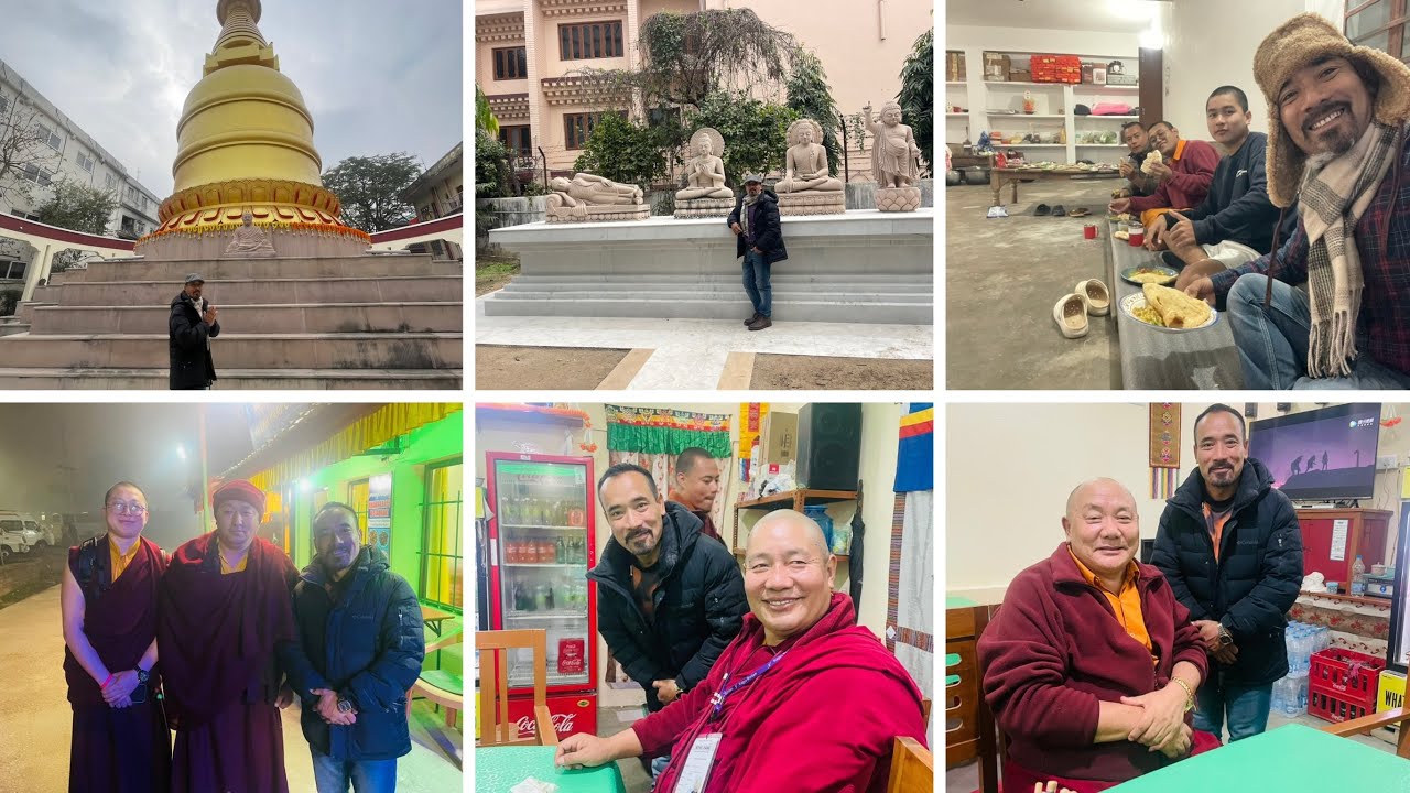 Dinner with Thegchok Rinpoche | filling blessed 😇 | daily vlog | Jaigaon 
