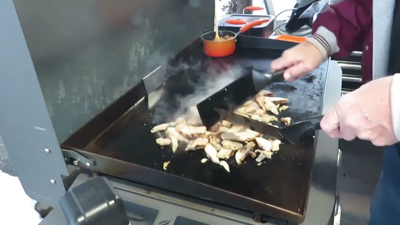 Chicken Fajitas and Rice 