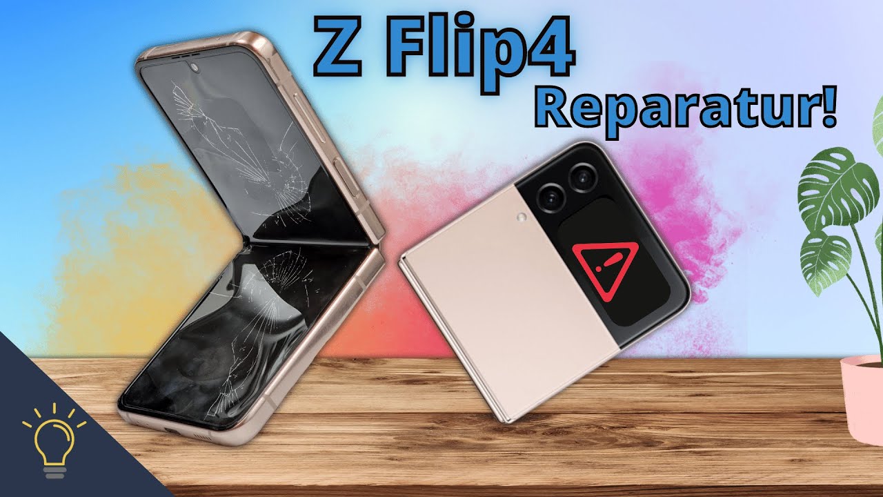 Samsung Galaxy Z Flip4 zeigt nichts mehr an! So reparierst und wechselst du das Display selbst.